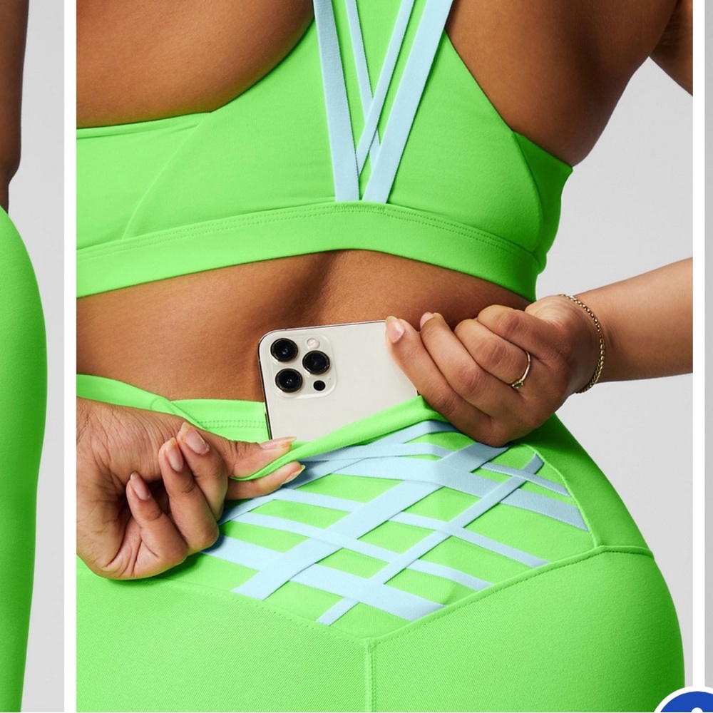 Fabletics Powerhold Neon Leggings